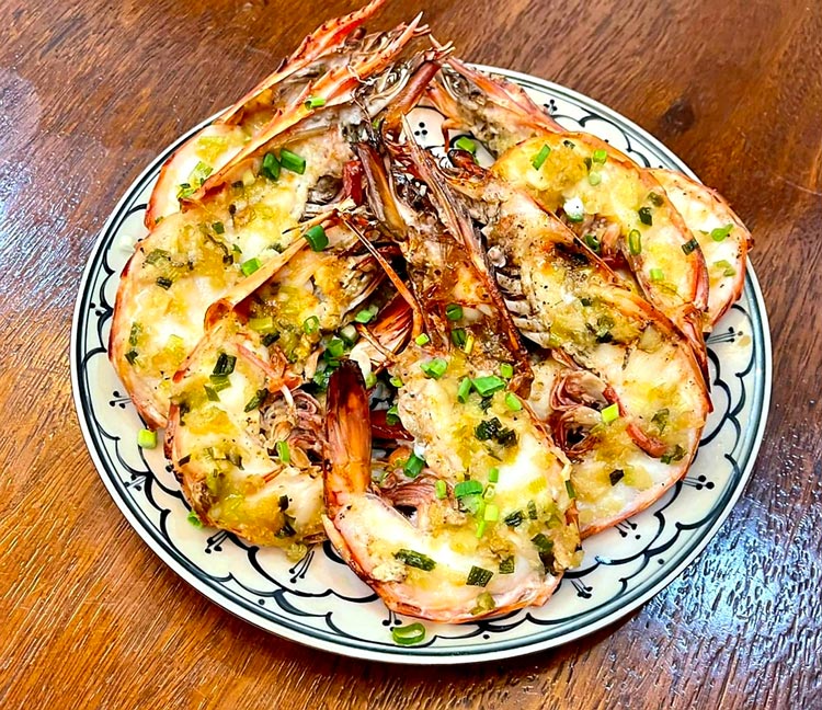 Grilled Jumbo Prawns