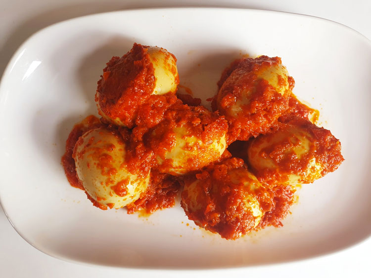 Indonesian Telur Balado